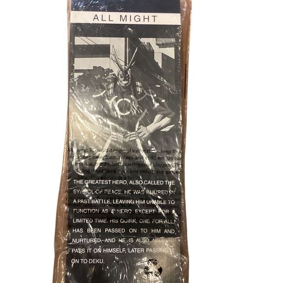 NWT My Hero Academia All Might Animigos 360 Character Socks Size 10-13 - Picture 5 of 7